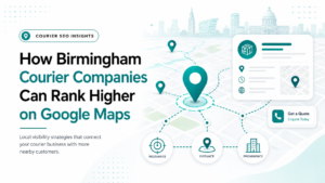 Birmingham courier company Google Maps visibility and local SEO strategy